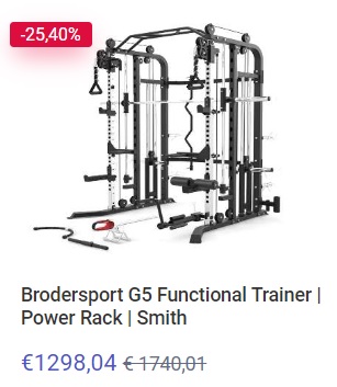 Brodersport G5 Functional Trainer | Power Rack | Smith